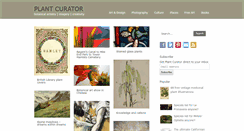 Desktop Screenshot of plantcurator.com